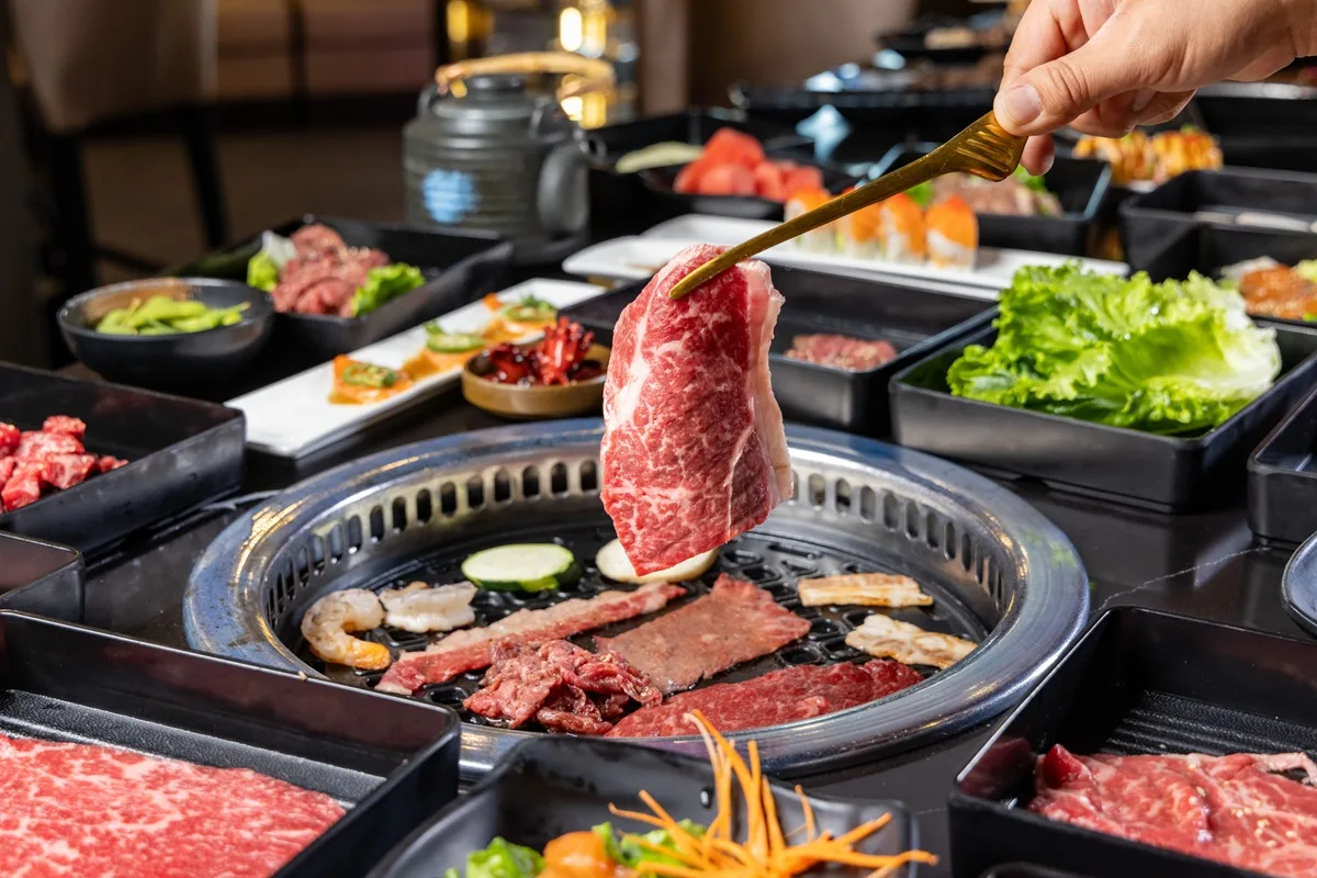 Wagyu Grill interior showcasing modern Japanese dining atmosphere